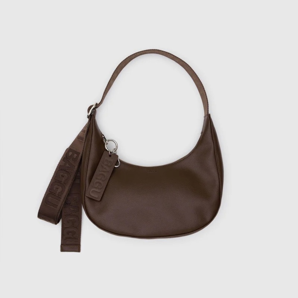 Baggu receycled leather shoulder bag
